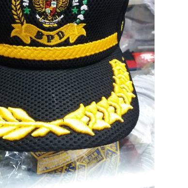 Topi BPD | Badan Permusyawaratan Desa + Bordir Nama Kanan dan Kiri