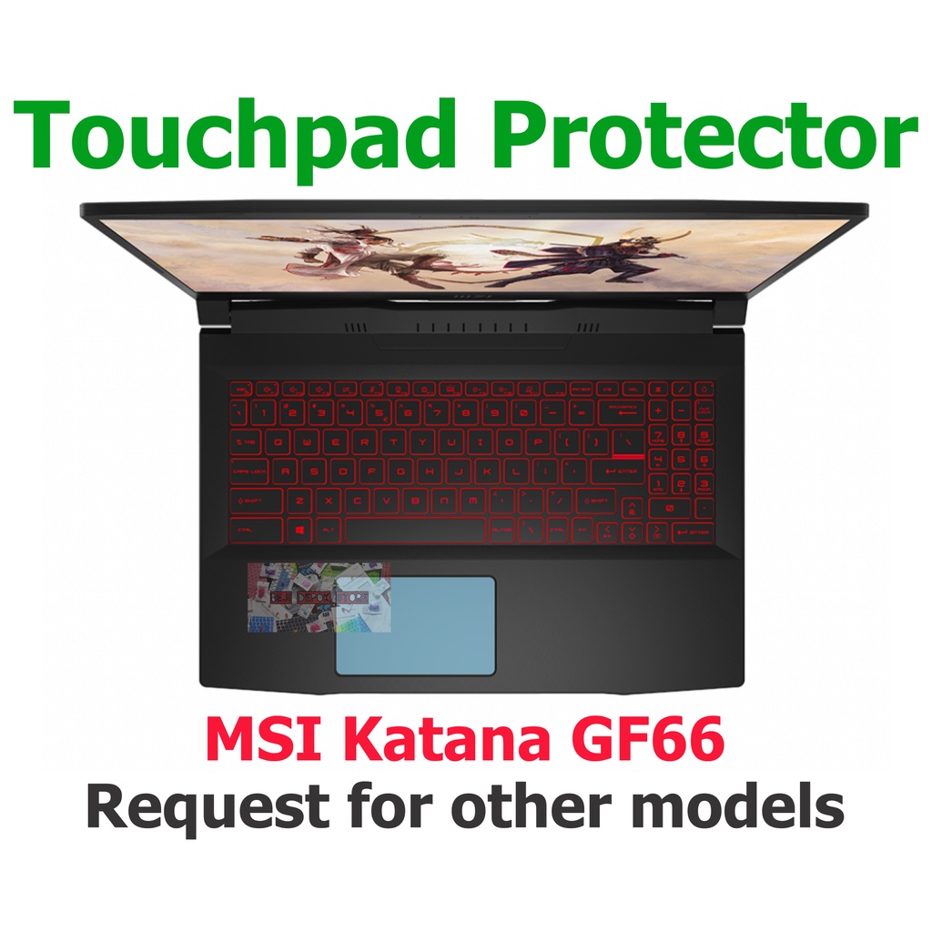 Touchpad Trackpad Protector MSI Katana GF66