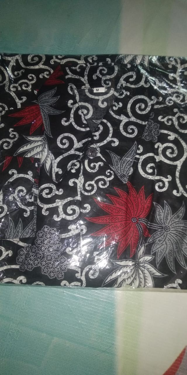 Atasan Batik Pria Panjang Pekalongan M L Xl
