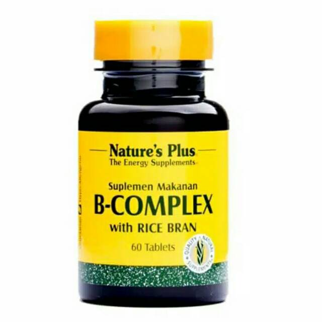 NATURE'S PLUS B COMPLEX - 60 TABLETS