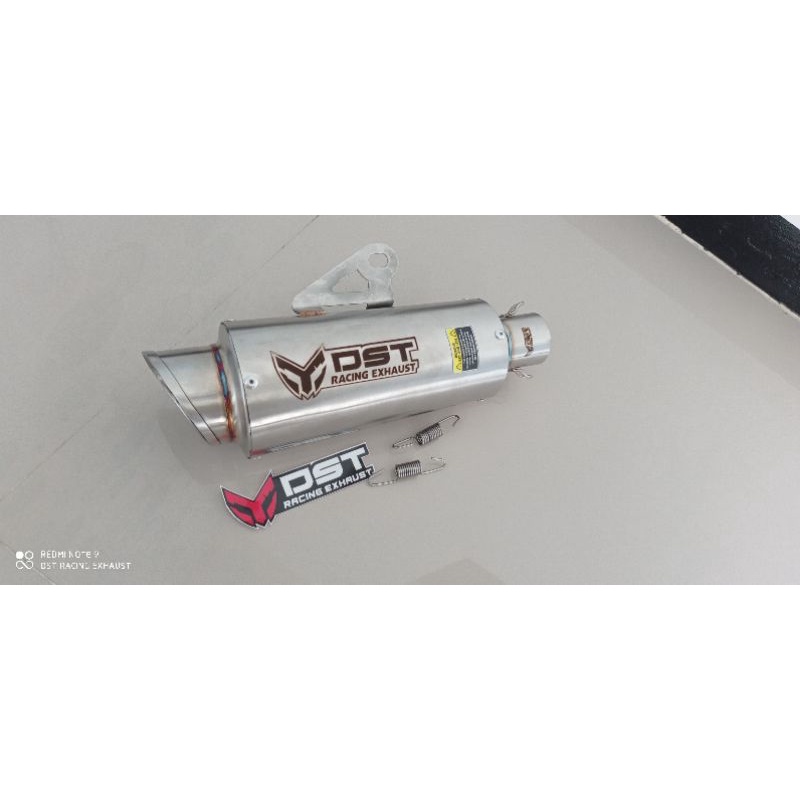 Knalpot DST Racing Original inlet50mm fullstainless