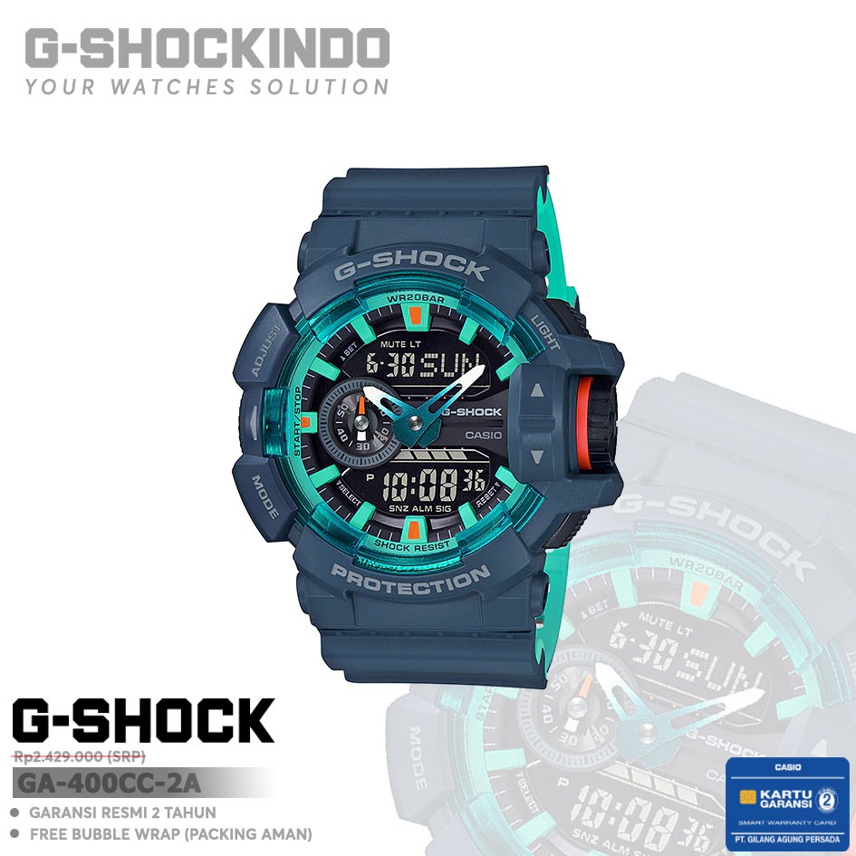 Casio G-shock GA-400CC-2A / GA-400CC-2ADR Original