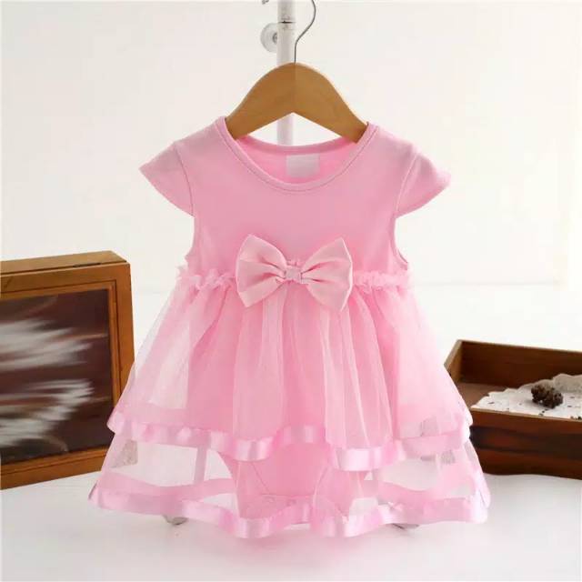 Dress Romper Casual Pink