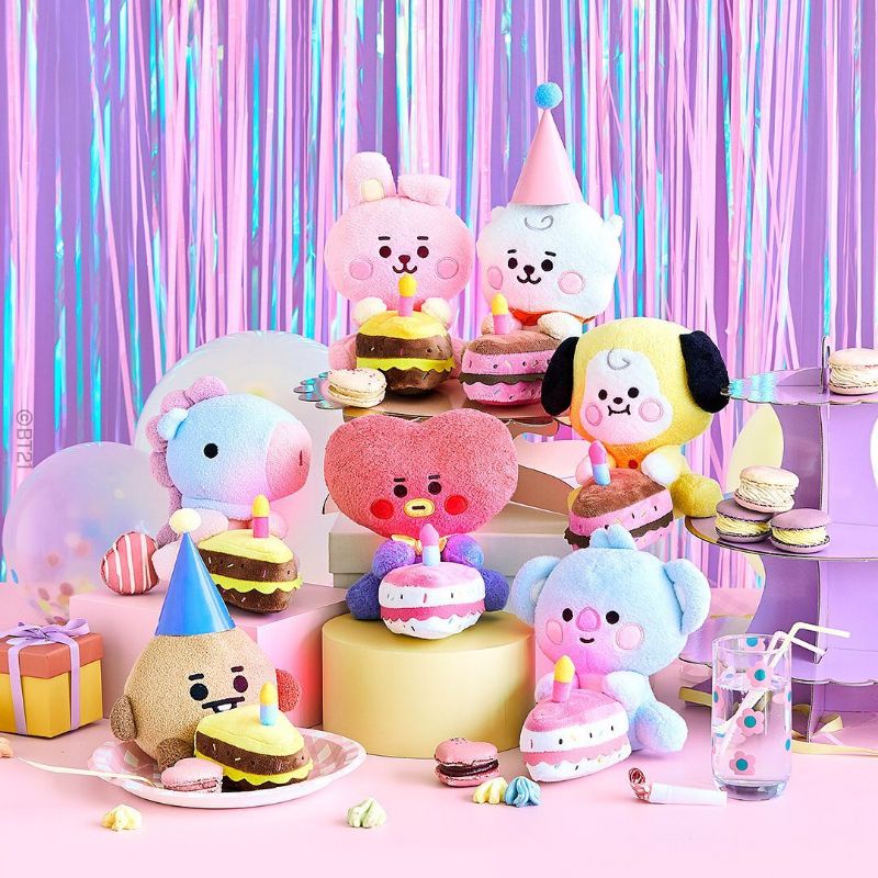 DP BT21 BABY LIGHTING CAKE