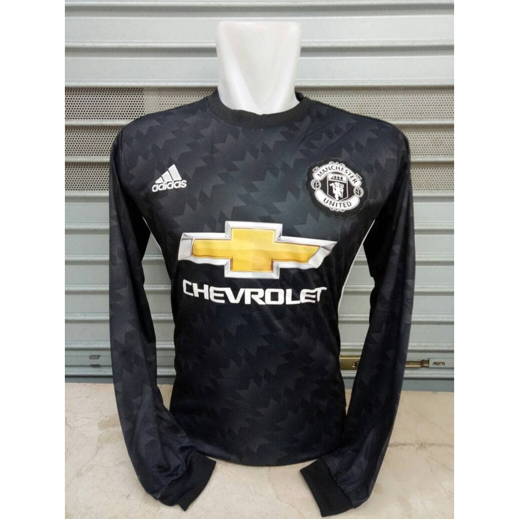 JERSEY MANCHESTER UNITED MU AWAY LONG SLEEVE 2017/2018