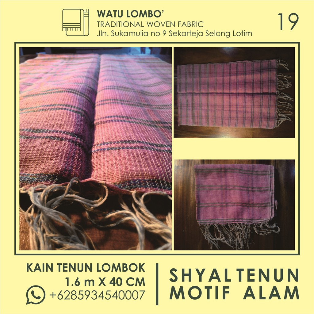 

Shyal Tenun Lombok