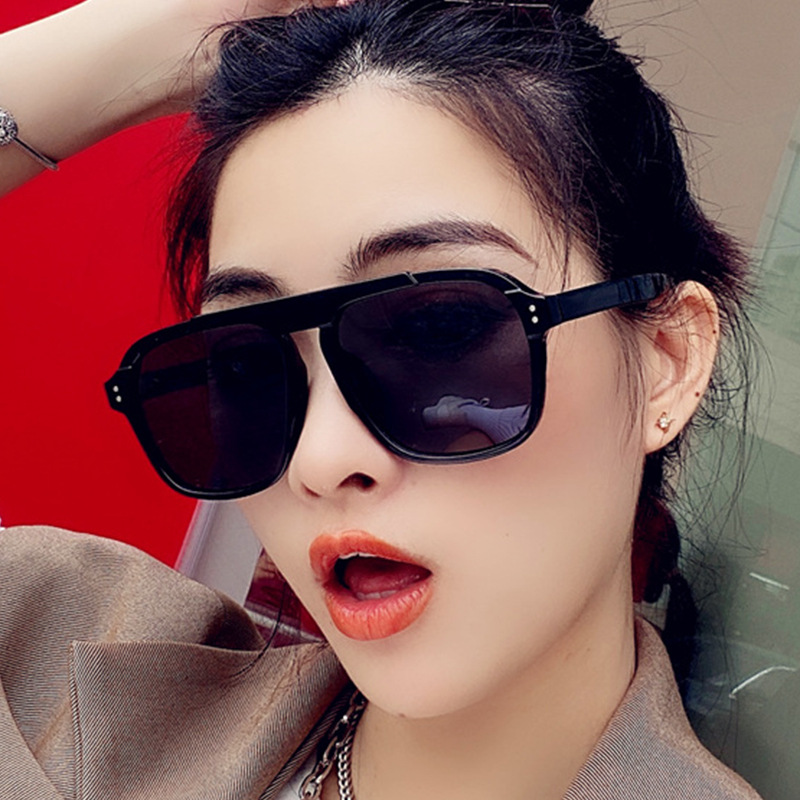 2021 fashion aviator ocean film men's and women's street shooting trend sunglasses