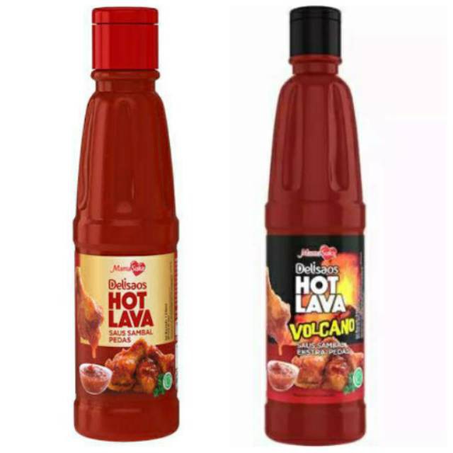 Delisaos Hot Lava / Volcano 130ml saus ala richisss