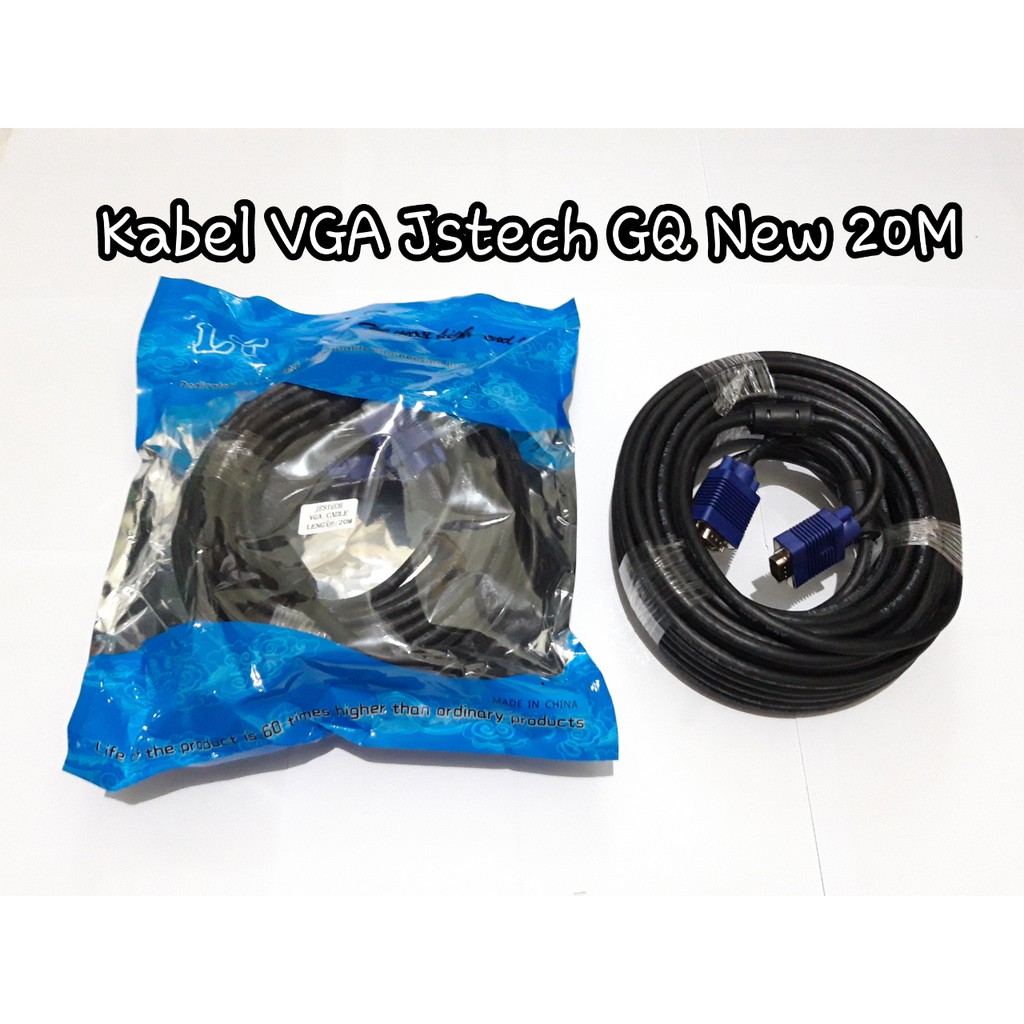 Kabel Vga Full HD JSTech 20mt