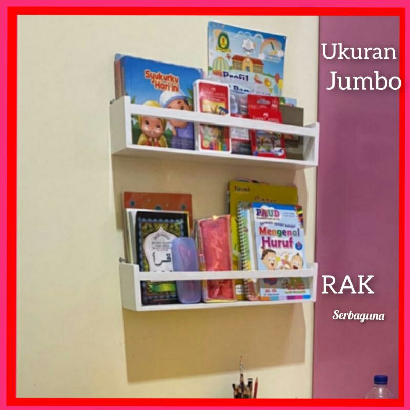 RAK BUKU minimalis RAK BUKU DINDING