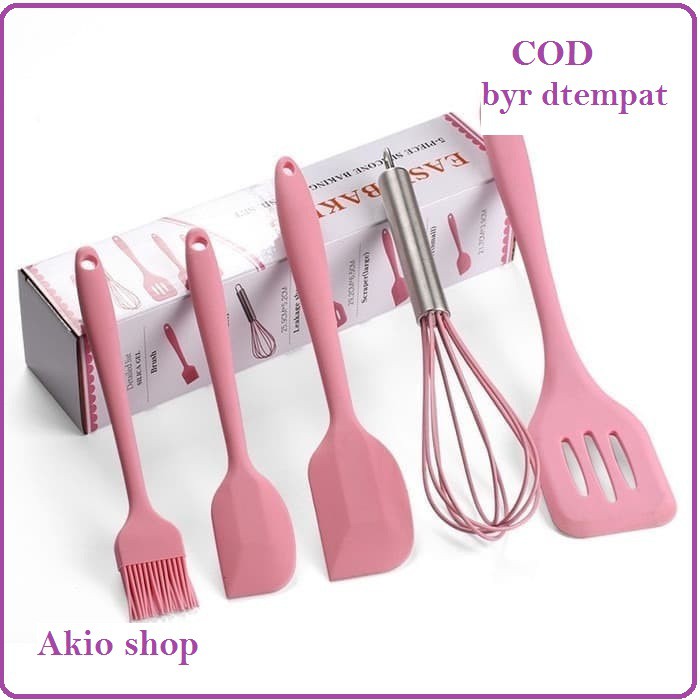 Spatula SILICON set 5pcs