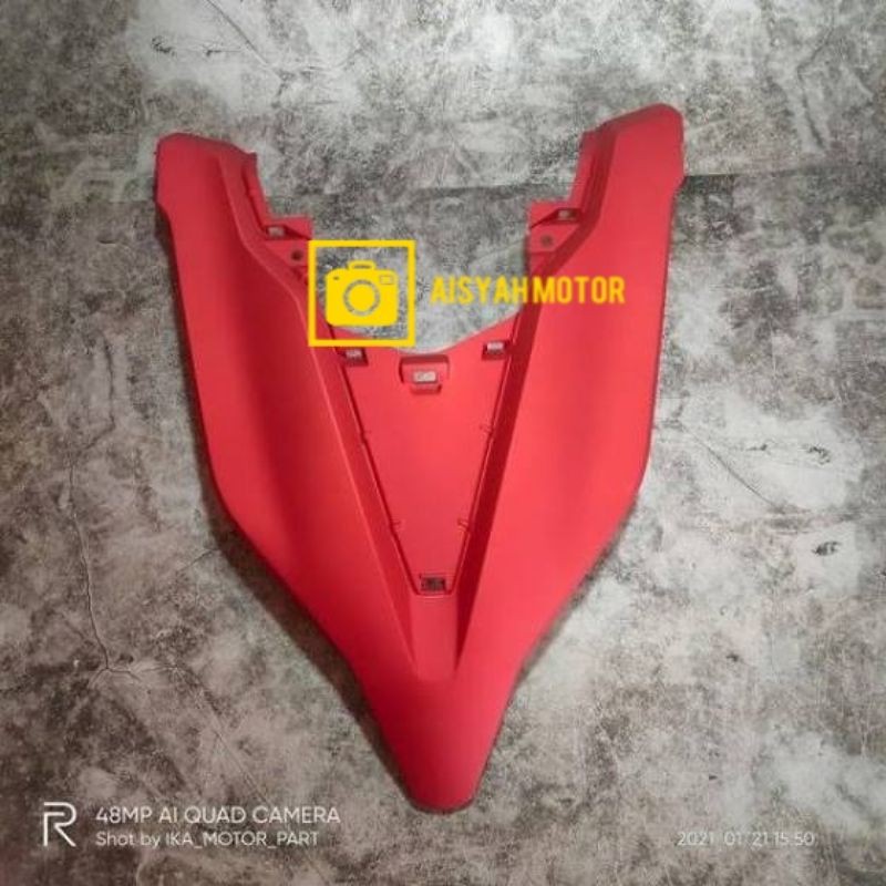 Cover Dasi Tameng Honda Vario 150 Led Warna Merah Doff Tahun 2018