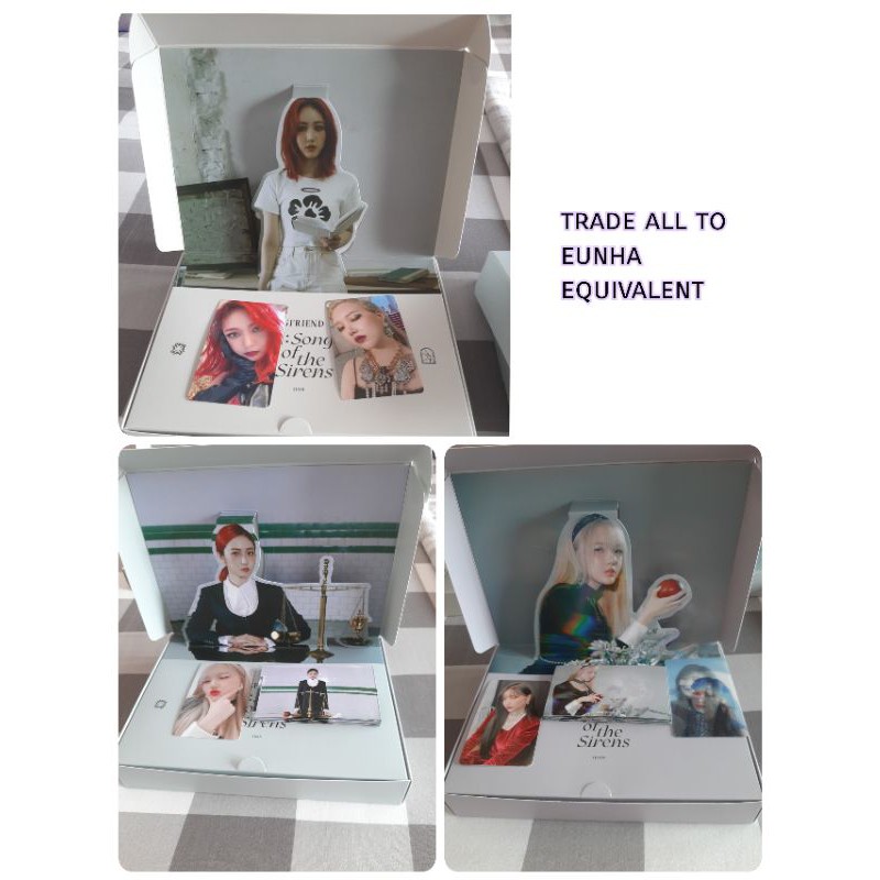 WTT TRADE GFRIEND SONG OF THE SIRENS SOTS SOWON YERIN EUNHA YUJU SINB UMJI