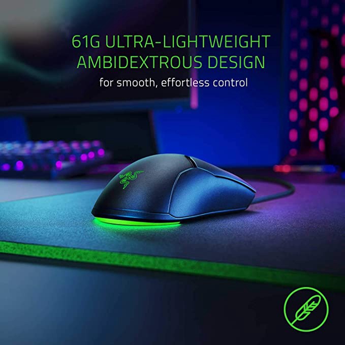 Razer Viper Mouse Gaming Kabel Usb Ultra Ringan 8500DPI Dengan Sensor Optik Chroma RGB