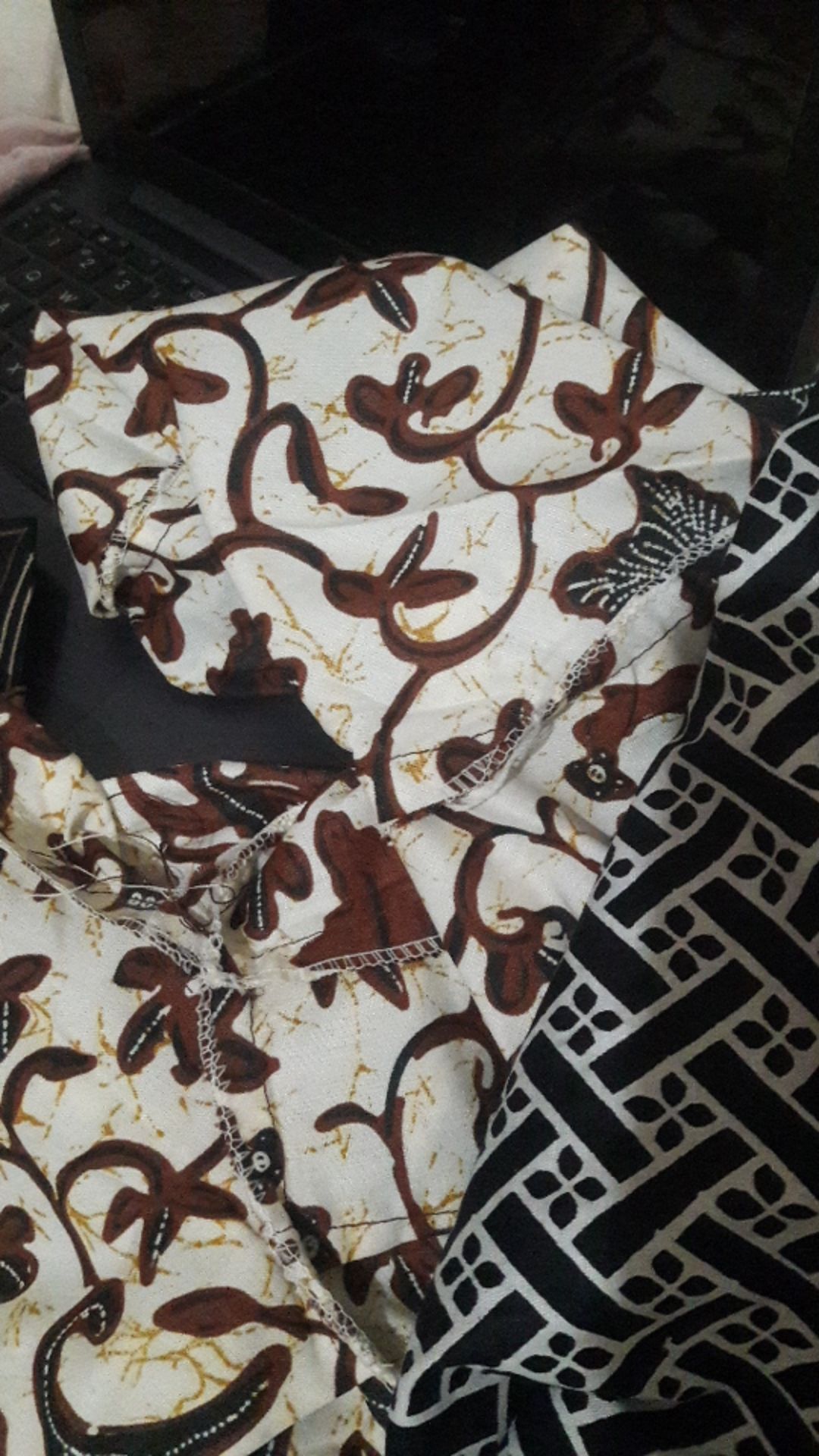 Couple Kutubaru Peplum Wahyu Gading Batik Premium Sarimbit Atasan Kebaya Blus Seragam Kerja Blouse