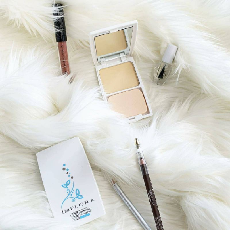 IMPLORA Lightening Two Way Cake - Bedak Padat-4