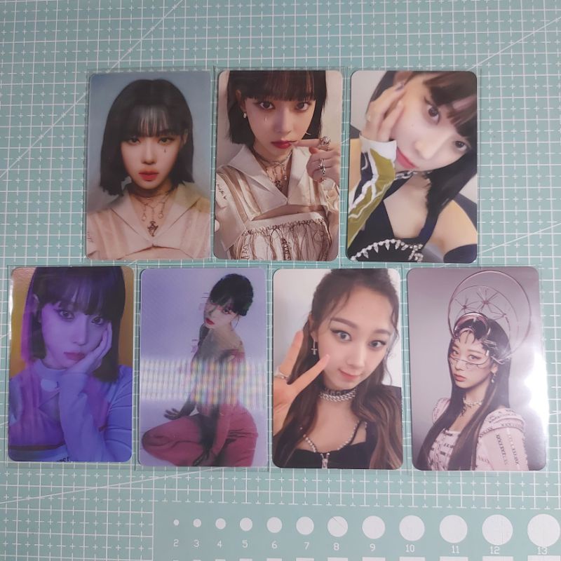 aespa Savage album Giselle Winter nunmul Photocard PC