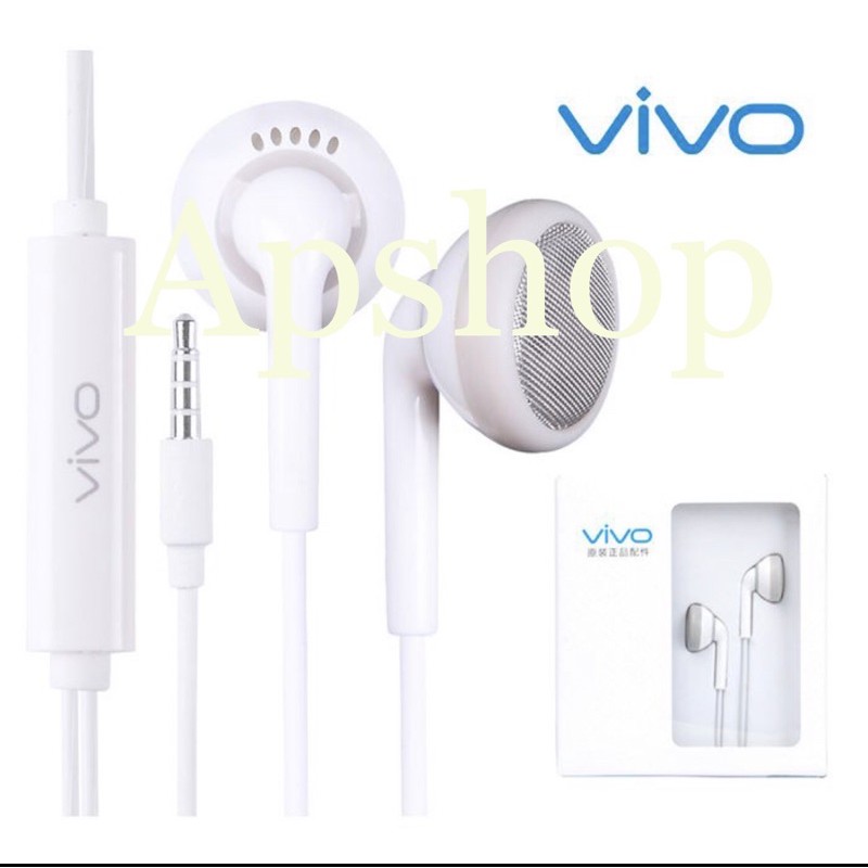 HEADSET HANDSFREE EARPHONE VIVO ORIGINAL
