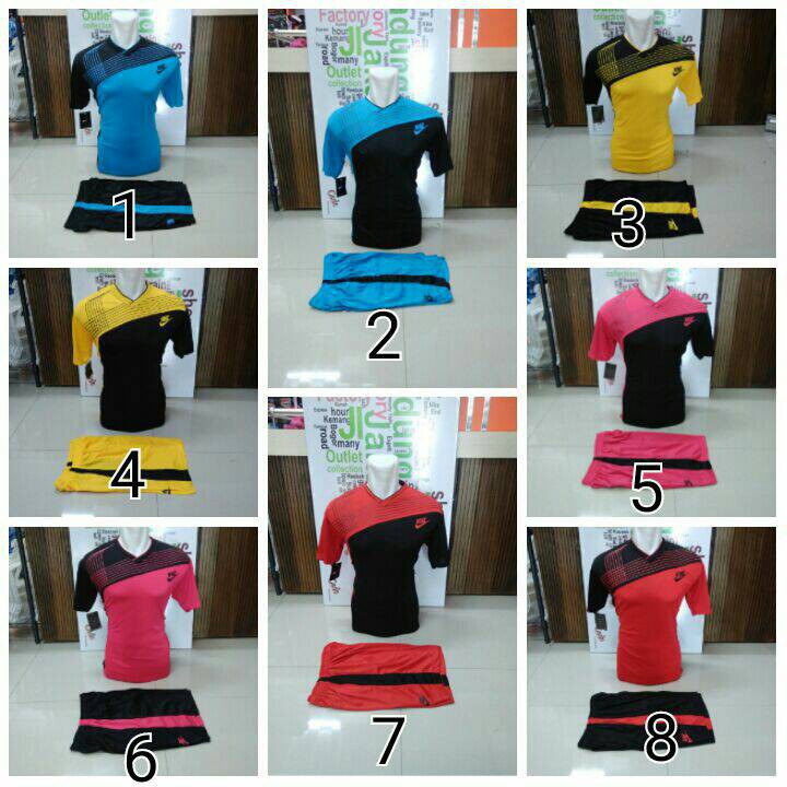 sragam,// tean stelan,// olahraga futsal sepakbola nike 6 pink