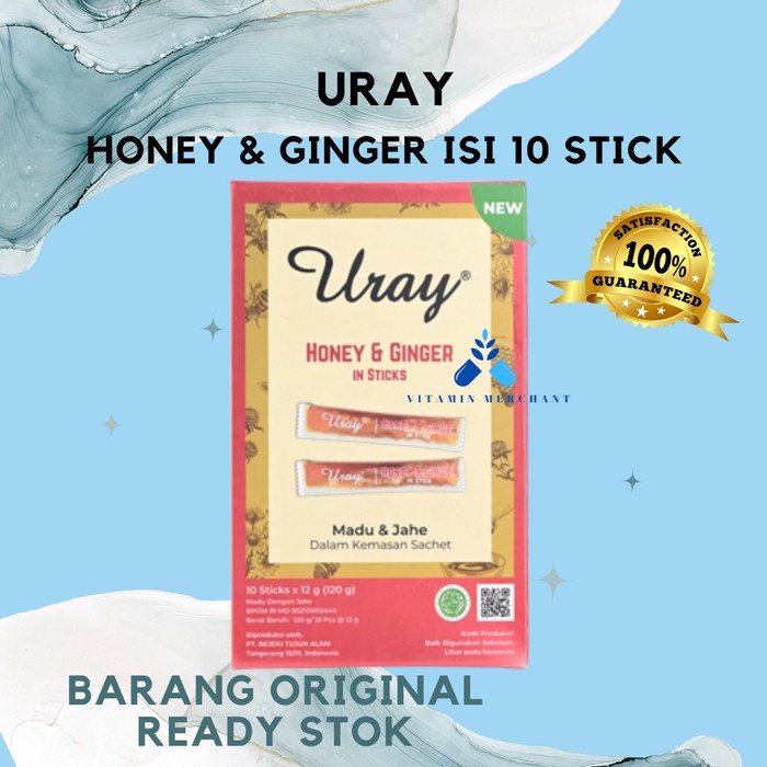 

Uray Honey & Ginger in Stick 120 g
