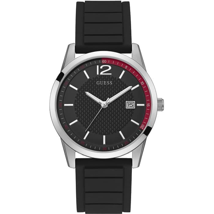 GUESS W0991G1 Perry - Jam Tangan Pria - Hitam