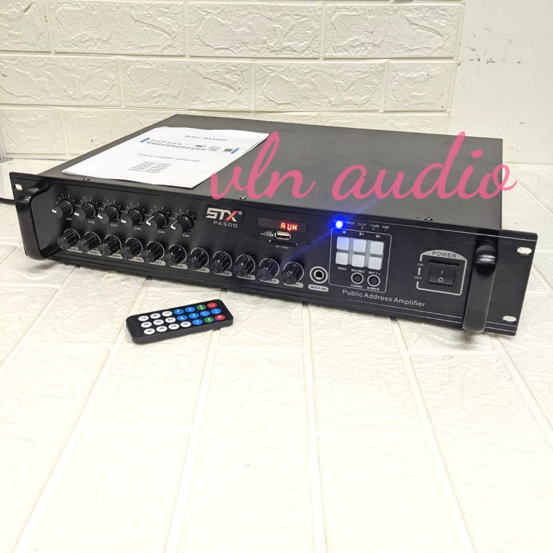 Ampli fier PA SYSTEM STX 500 Watt  ORIGINAL