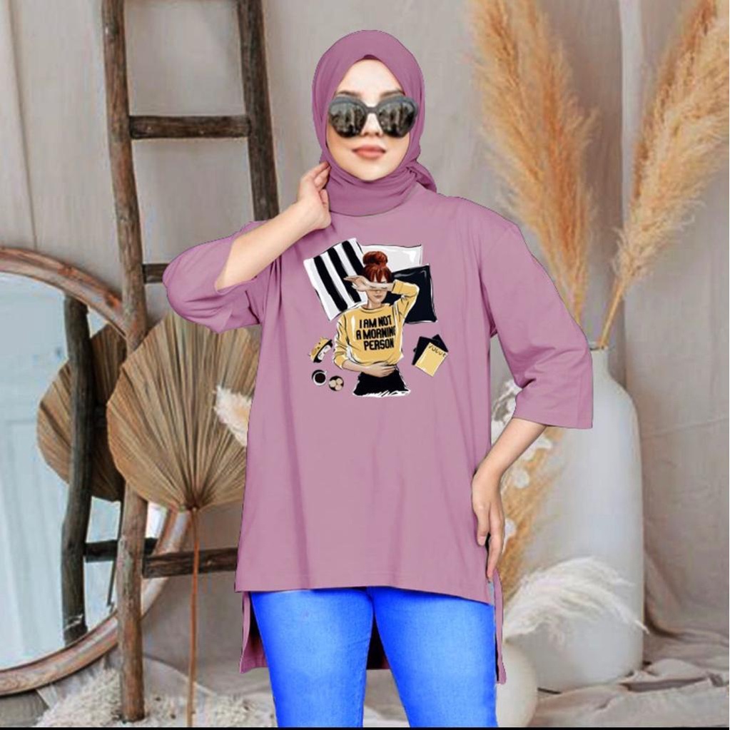 BC Tunik Basic Wanita Hijab's kaloborasi 07