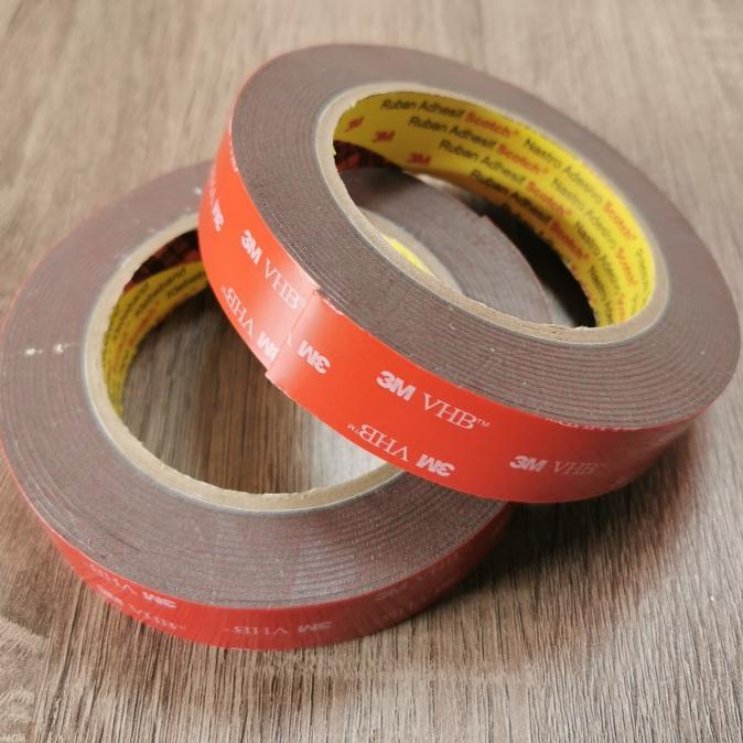 

Double tape 3m VHB 4900 perekat original 24mm x 4,5m - Dobel tip merah CUCI GUDANG