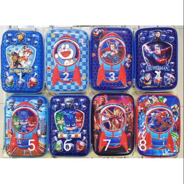 

Kotak Pensil cowok PENCIL CASE /Kotak tempat Pensil / hardcase mirip smugle