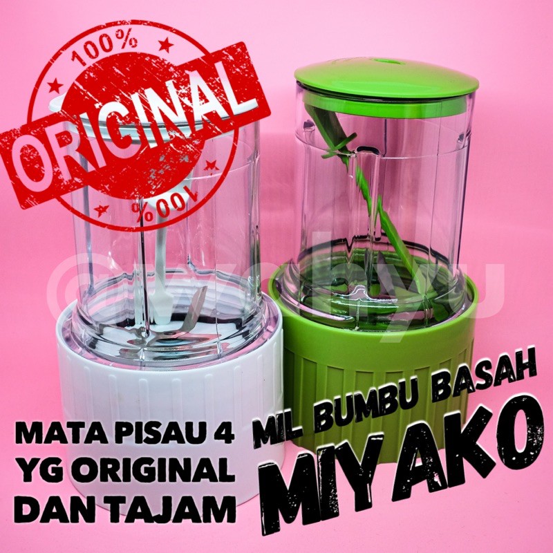 MIYAKO Wet MILL bumbu basah gilingan ASLI Spare part mil basah 101 102 151 152 komplit ORIGINAL