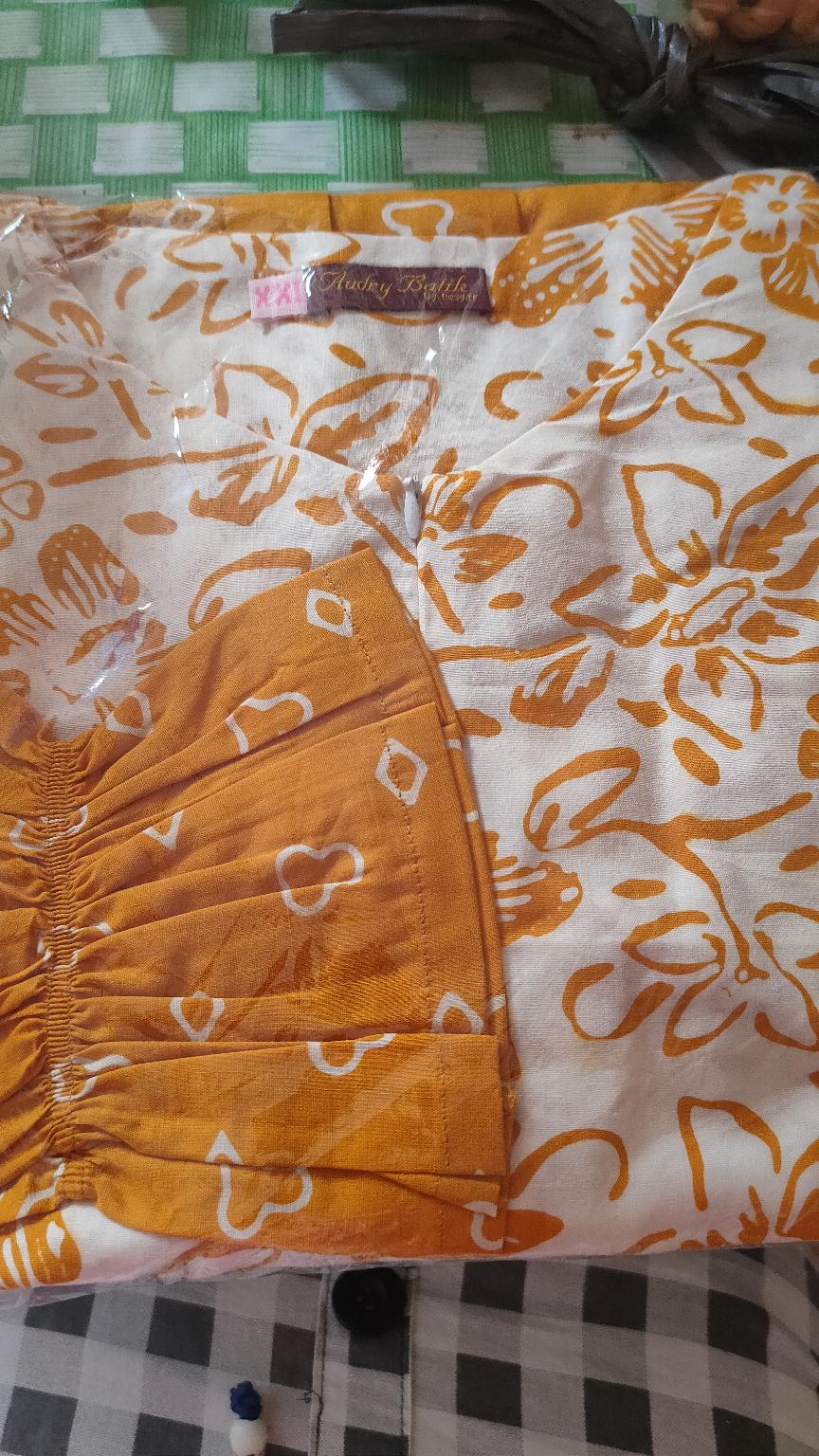 Audry Batik - Vallencia Blouse Batik Wanita Kekinian Batik Moderen Batik Kerja Premium Cantik Kantor