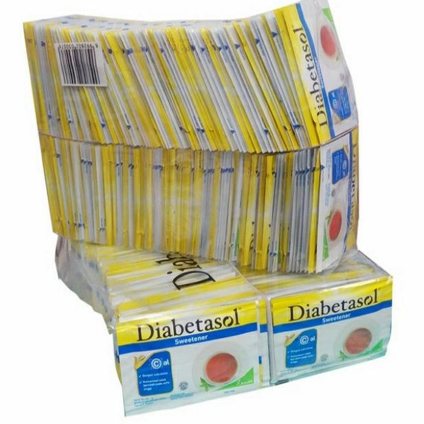 

Promo Awal tahun Gula Diabetasol Sweetener Gula Non Kalori isi 200 sachet Promo Awal tahun