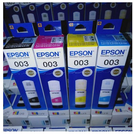 Tinta Epson 003 for L3110 L3150 L1110