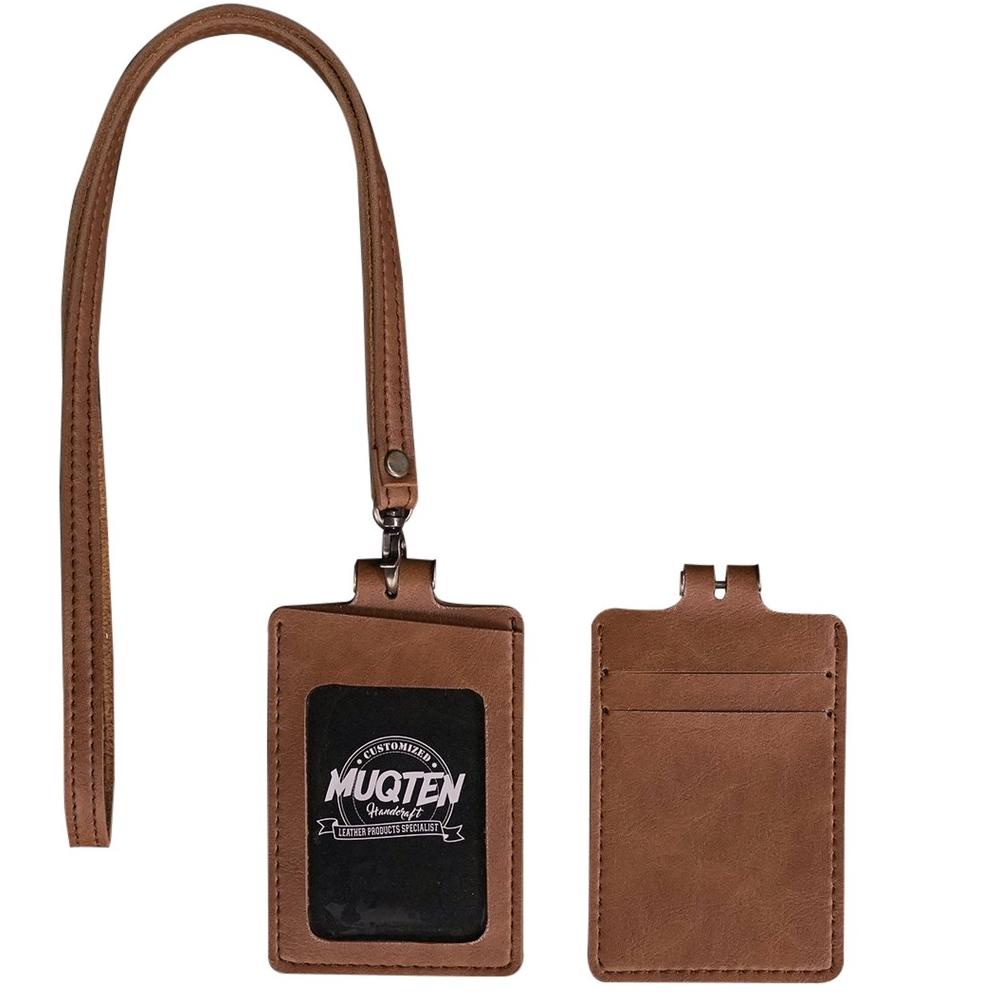 

Nikmati Lanyard Name Tag Id Card Kulit Multi Fungsi (Untuk Grafir/Custom Logo Min 50 Pcs) ,