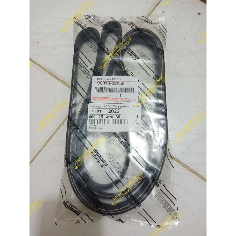 FAN BELT TALI KIPAS INNOVA BENSIN FORTUNER HILUX TENSIONER FAN BELT INOVA BENSIN V-BELT INOVA BENSIN