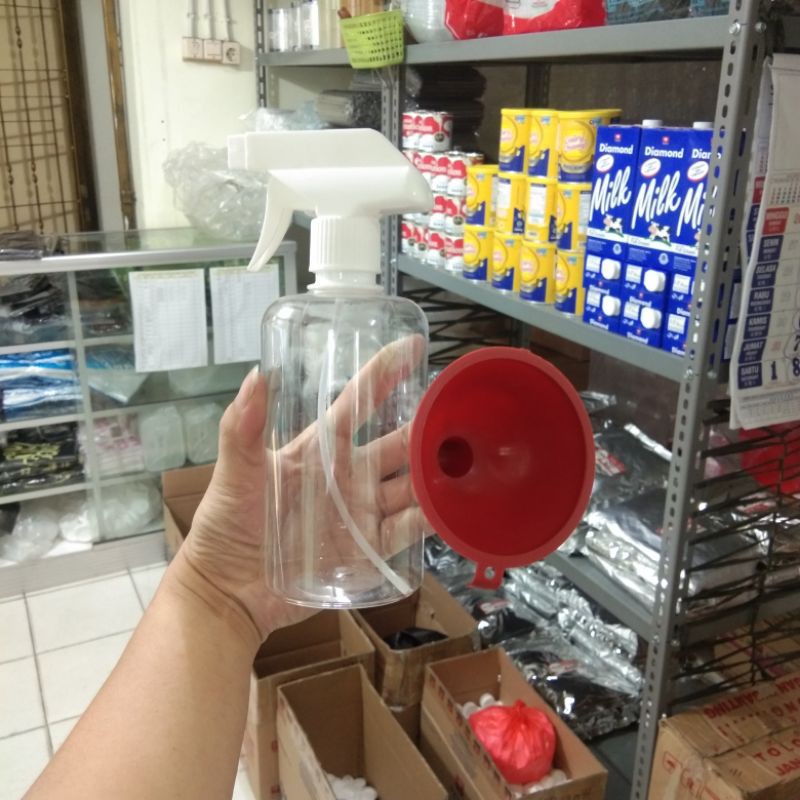 Botol spray 500 ml / Botol sprayer 500 ml (GRATIS CORONG)