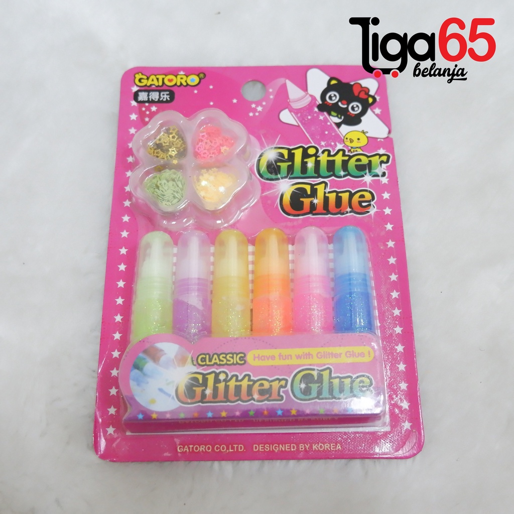 365 Lem Glitter #40621 Type DM Glitter Glue / Lem Glitter / Lem Kerajinan / Craft Glue