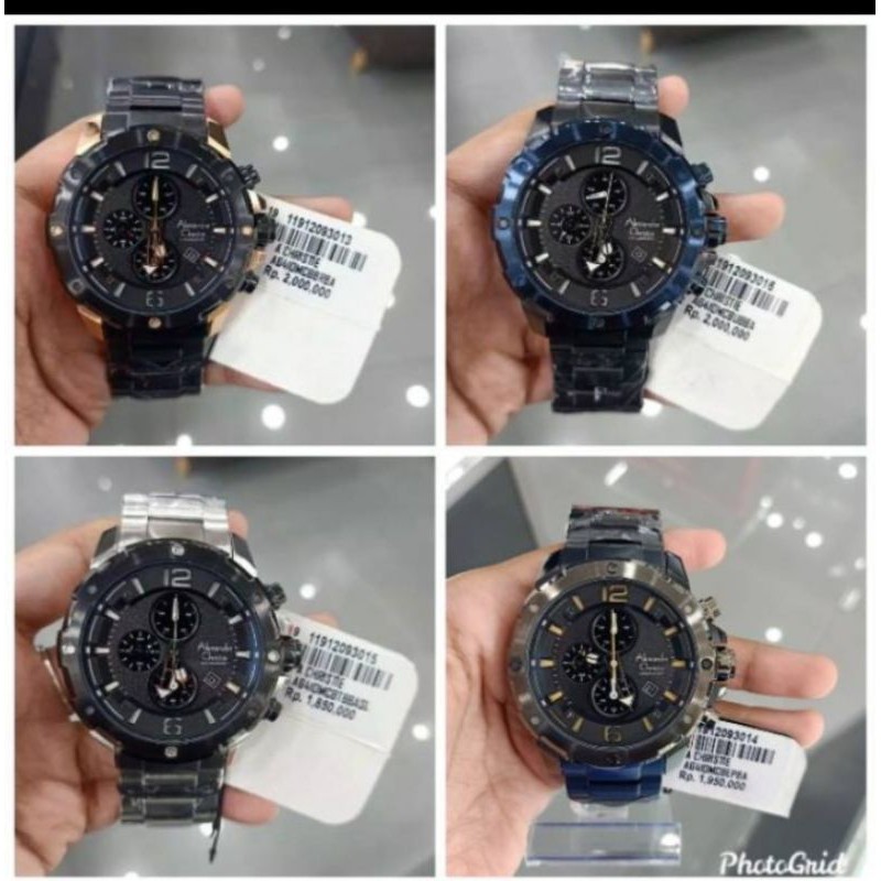 Original Alexandre Christie Jam tangan pria AC6410 / ac6410 /6410