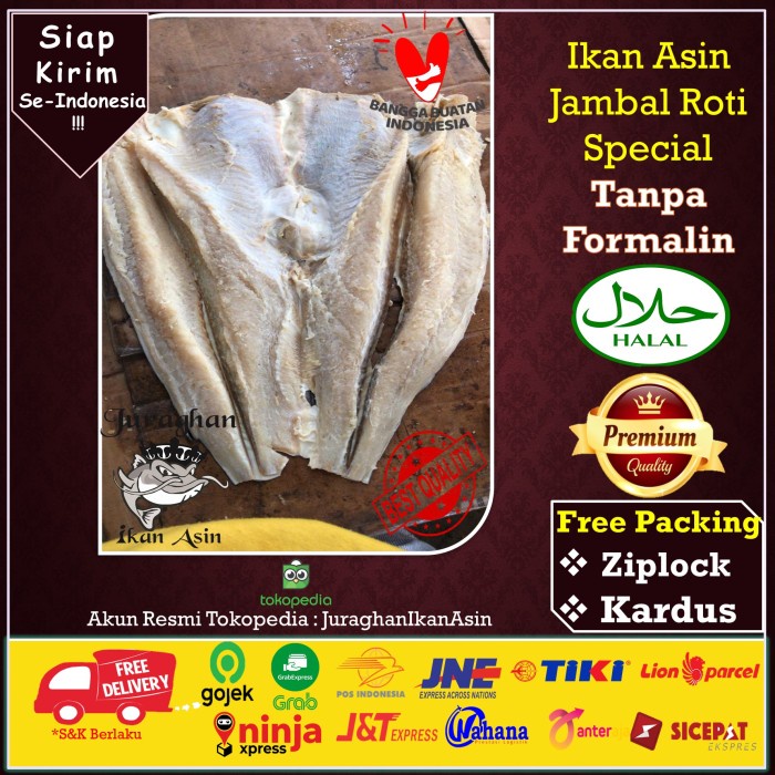 

Ikan Asin Jambal Roti Mayung Kualitas Super TerEnak di Tangerang