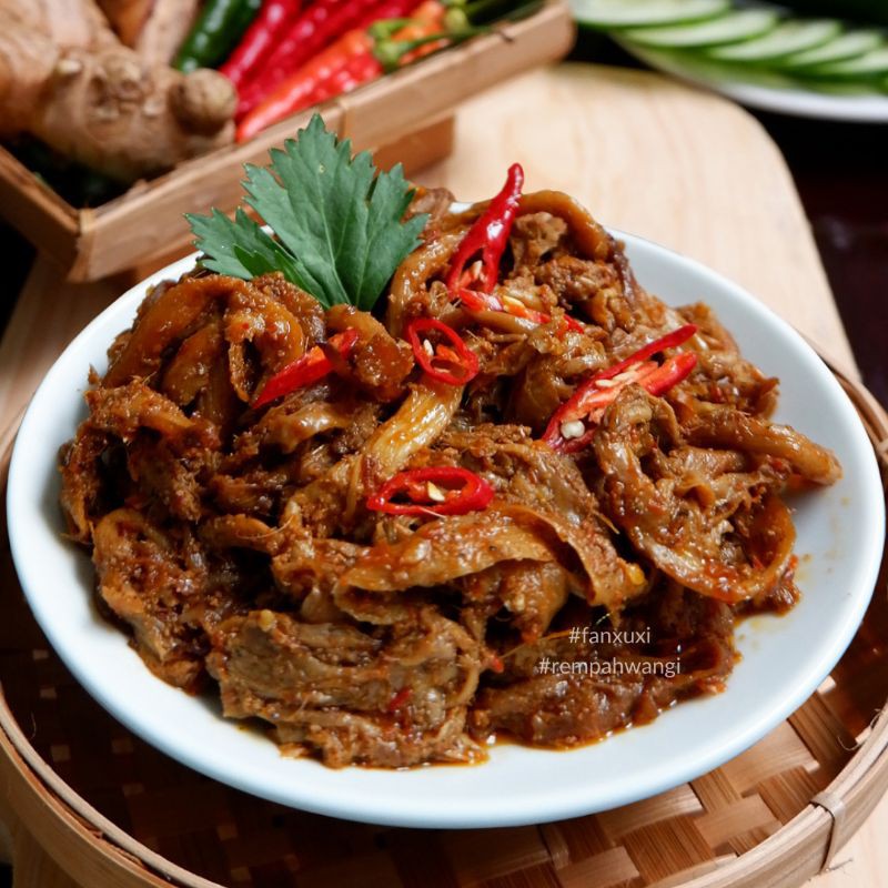 

RENDANG JAMUR PADANG VEGAN + VEGETARIAN + PLANT BASED + Rempah Wangi