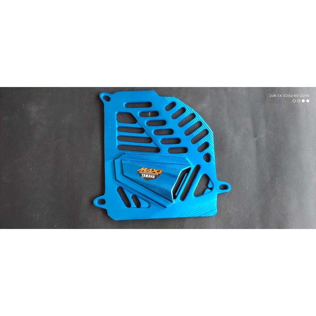 [ABIL JAYA PERKASA] TUTUP COVER RADIATOR NMAX N MAX NMAX AEROX LEXI ALMUNIUM PLUS BAUT