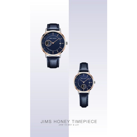 JHW 15 COUPLE WATCH JIMS HONEY ORI JAM TANGAN PRIA WANITA QUARTZ STAINLESS WATCH ANTI AIR MURAH CEWEK COWOK JHW15