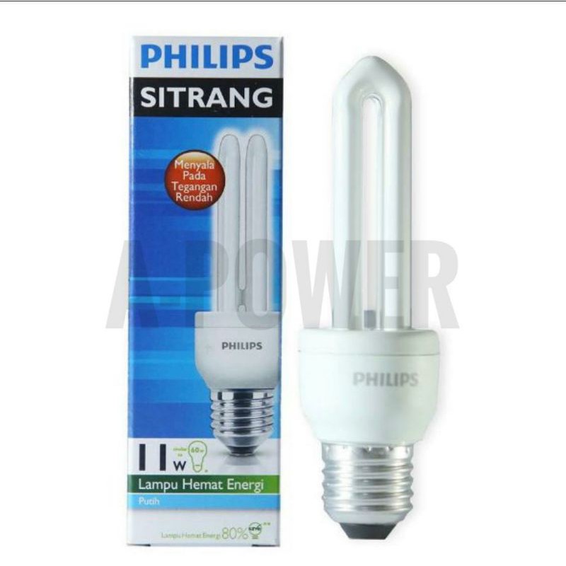 Philips - Lampu Sitrang 11W (Putih)