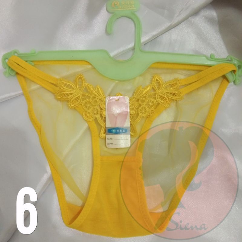 CELANA DALAM SEXY TRANSPARAN IMPORT WANITA