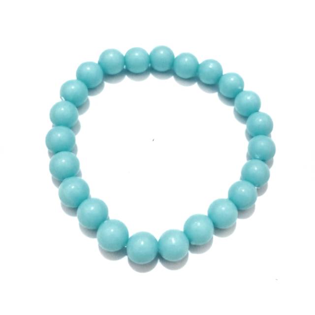 Candy Pastel Beads Bracelet Gelang Handmade Elastis Elastic