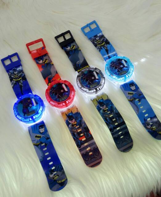 Jam Tangan Anak Priyektor Lampu Laser Dan Melodi