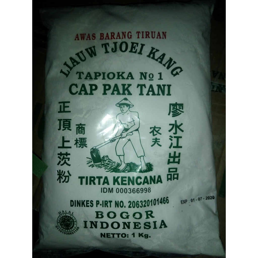 

Sagu Tani Liauw Tjoei Kang Gojek Only - Tirta Kencana 1kg