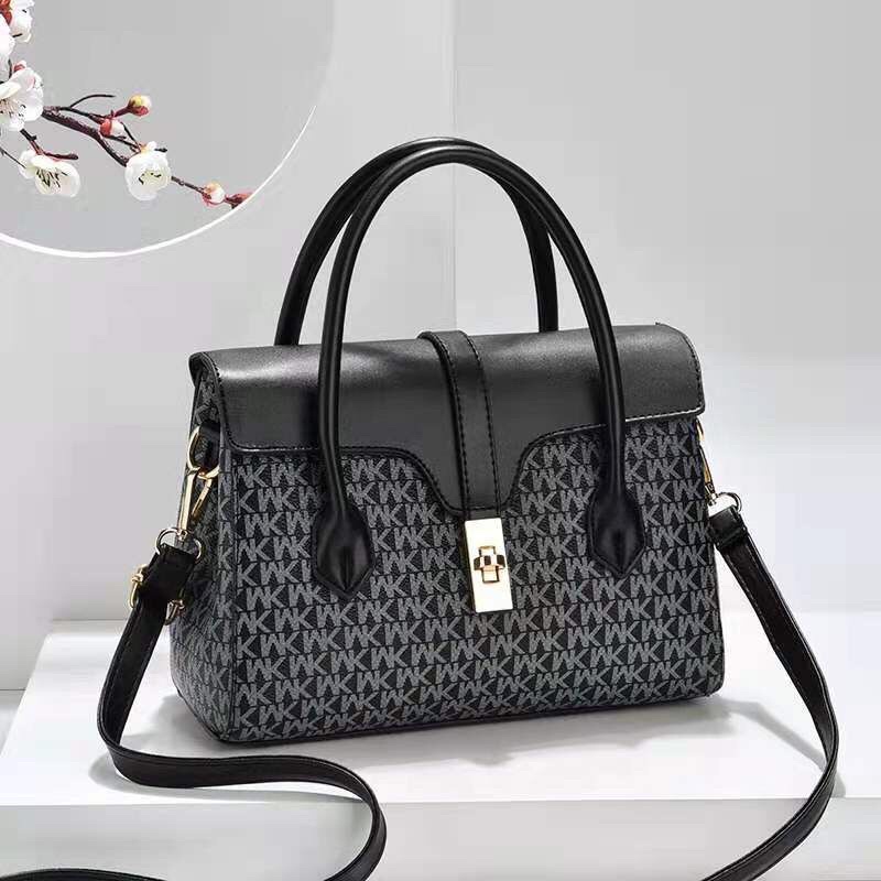 SG1892 syafniegalery tas kerja wanita motif MK import top handle 3284 7683 1901