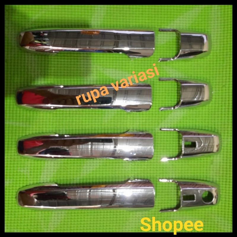 cover handle pintu toyota avanza / xenia 2022 2023 chrome crome hitam doff tempel