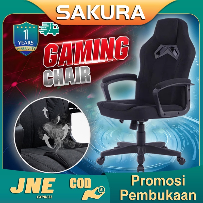 Weyon Sakura Kursi Gaming Chair Kursi Komputer Kursi Gaming Murah Premium Quality Gaming Chair Kursi Gamers kursi gaming Kursi bangku game 155 ° derajat (505)